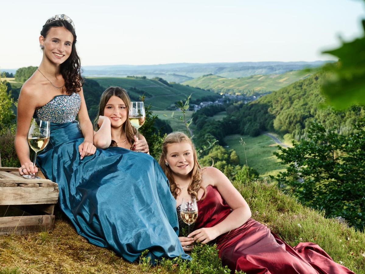 Altes Winzerhaus - Ferienhaus Burgen  Esterno foto